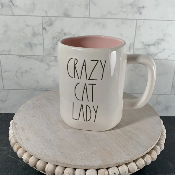 NWT Rae Dunn CRAZY CAT LADY mug - Picture 2 of 4